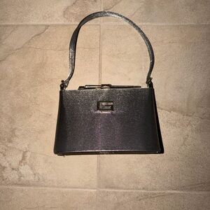 Y2K Guess Shimmering Silver bag